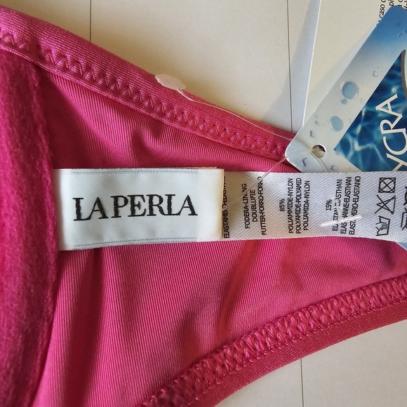 BNWT La Perla underwired knot pink top Cup B - Picture 5 of 6